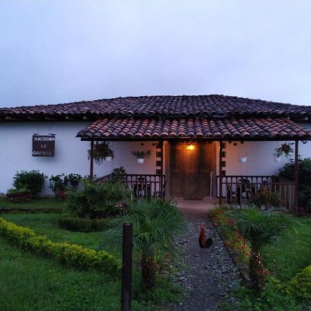 הוילה Chinchiná Hacienda Cafetera La Gaviota מראה חיצוני תמונה